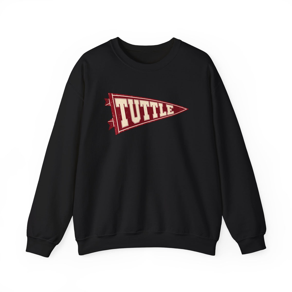 Tuttle Vintage Varsity Pennant Crewneck Sweatshirt