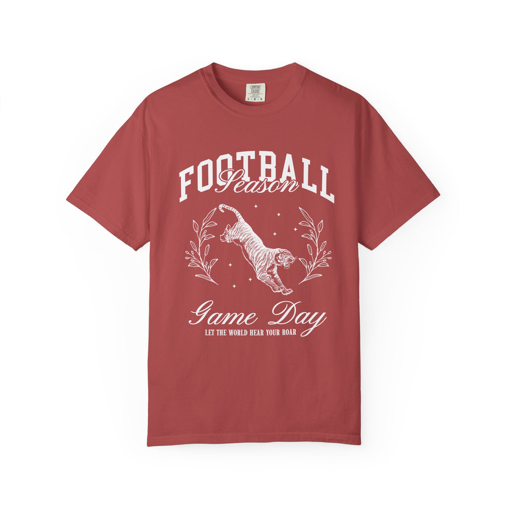 Football Season Game Day T-Shirt — Vintage Tiger Tailgate Tee