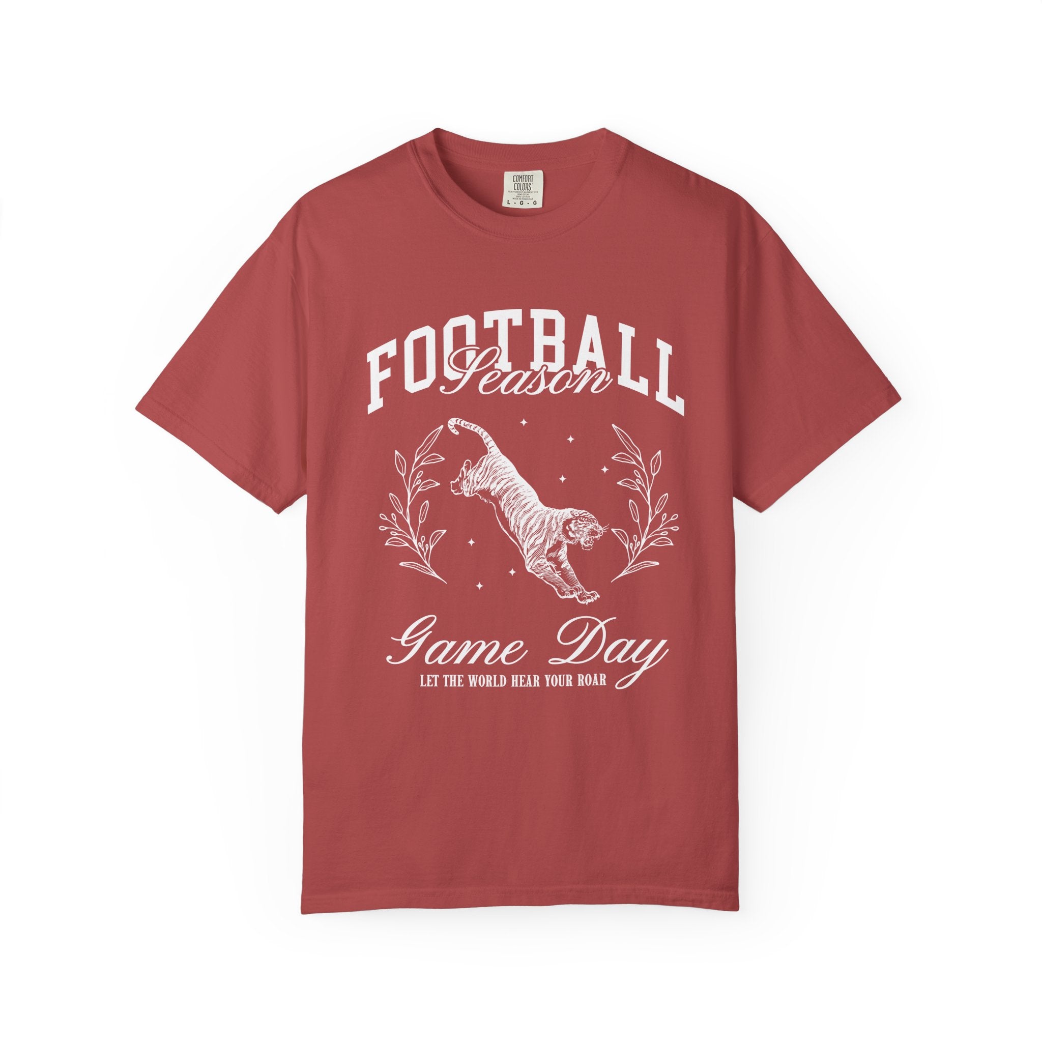 Football Season Game Day T-Shirt — Vintage Tiger Tailgate Tee