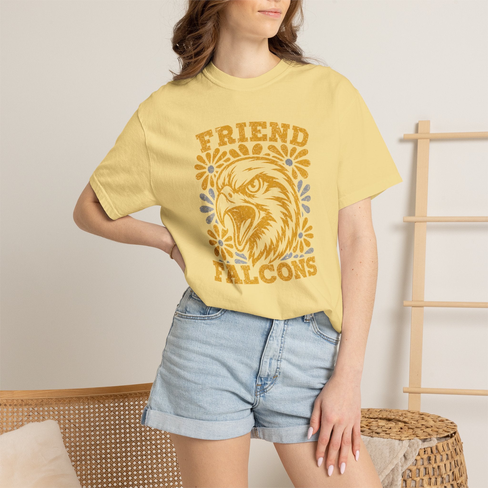 "Friend Falcons" Eagle Graphic Tee