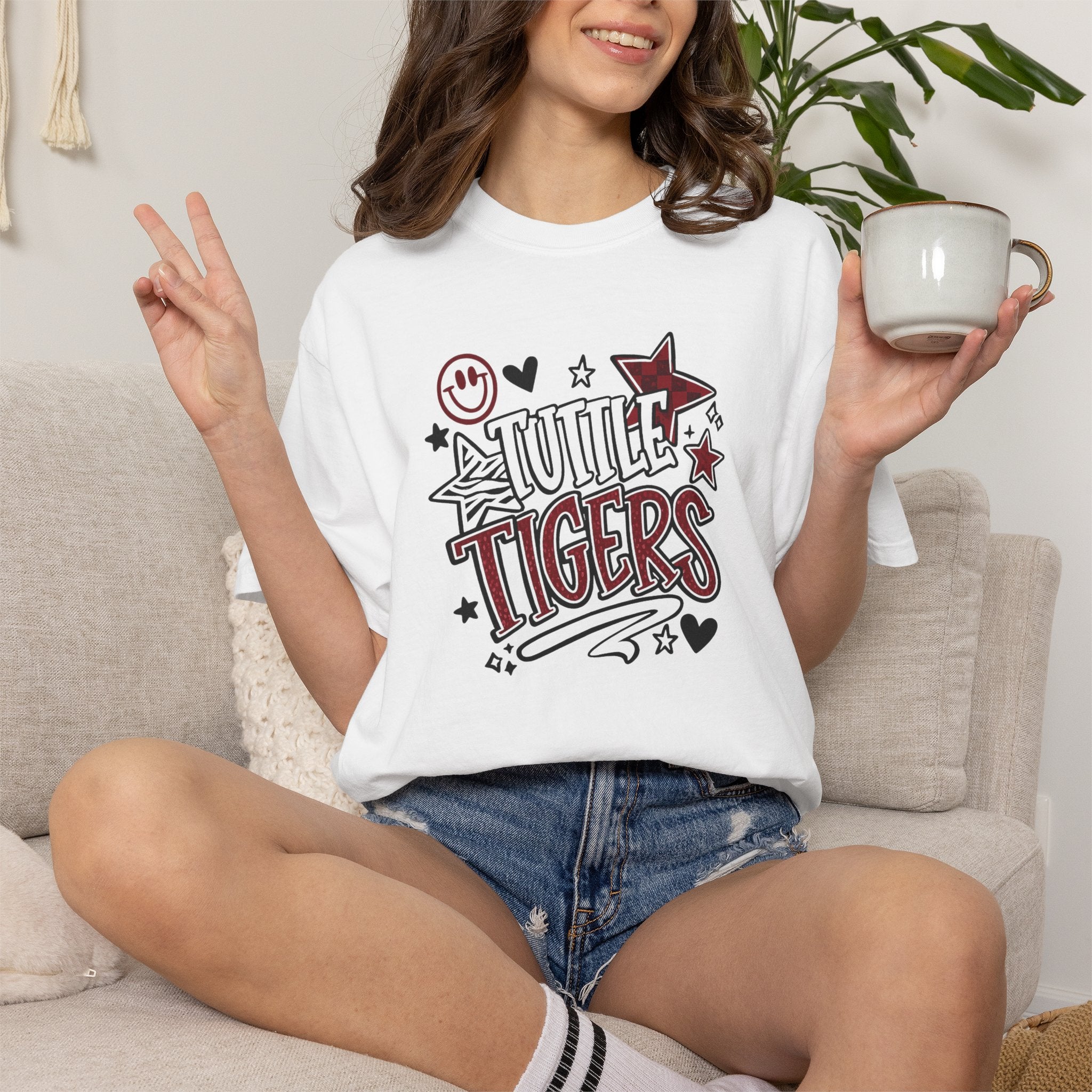 Tuttle Tigers Graphic T‑Shirt