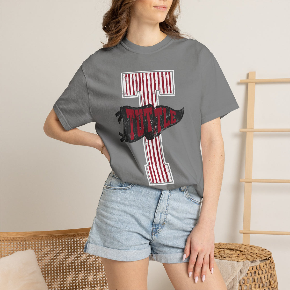 Tuttle Distressed CC Tee