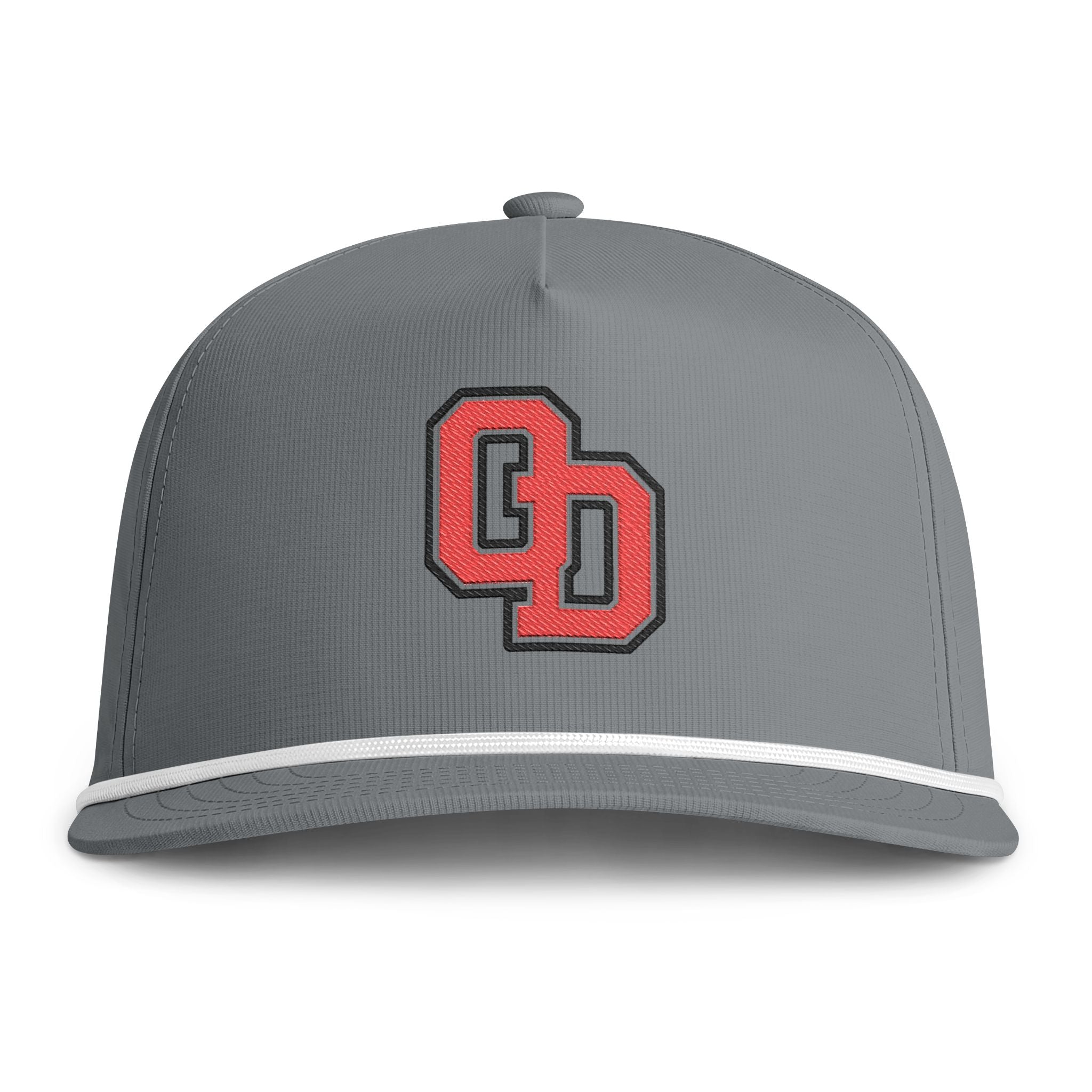 OD Softball Embroidered Rope-Trim Baseball Hat