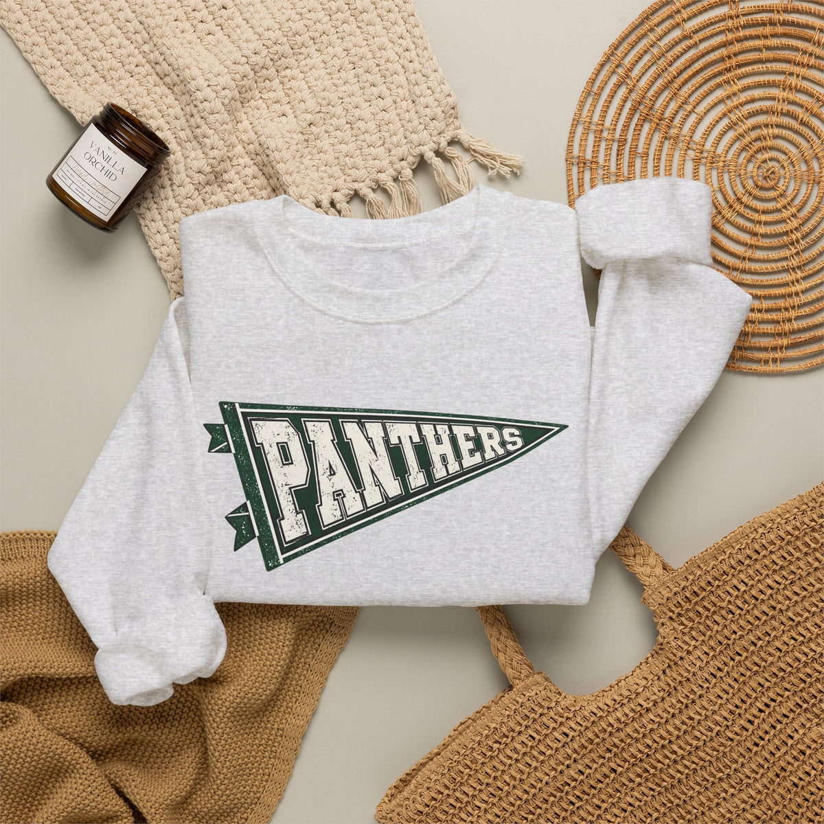 Panthers Pennant Crewneck Sweatshirt