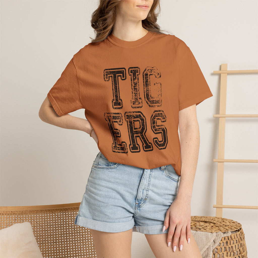Tigers Vintage Distressed Tee