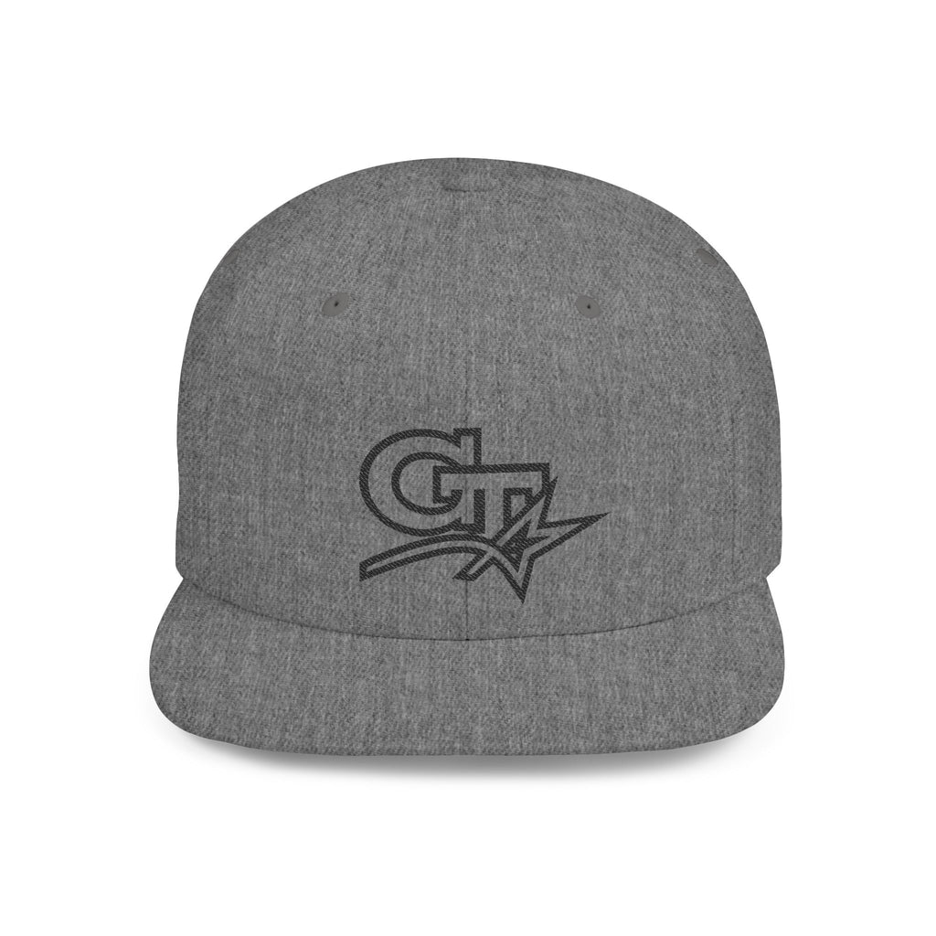 Flat Bill Snapback Hat — GT Futures Embroidered Logo