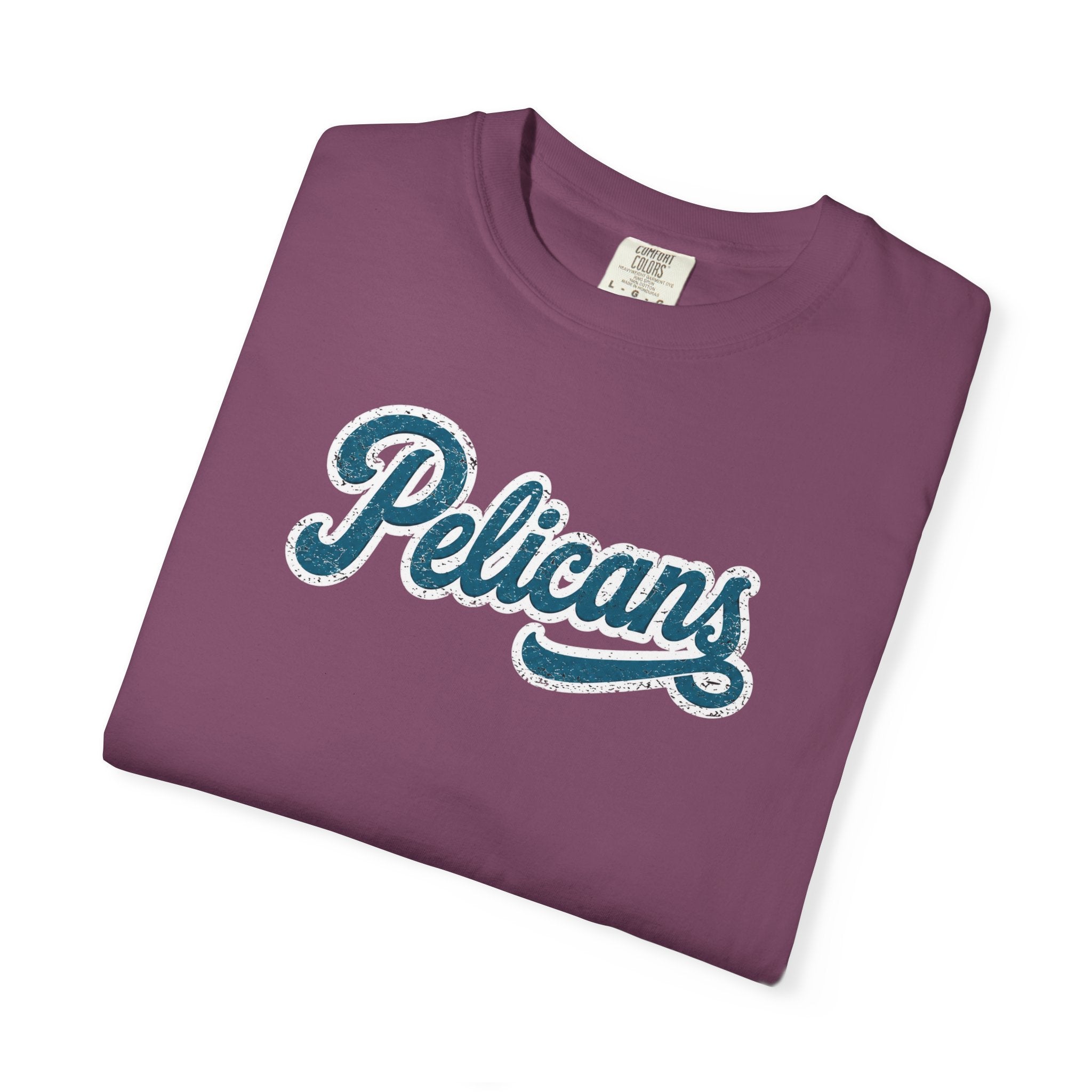 Pelicans Script CC Regular Length Tee