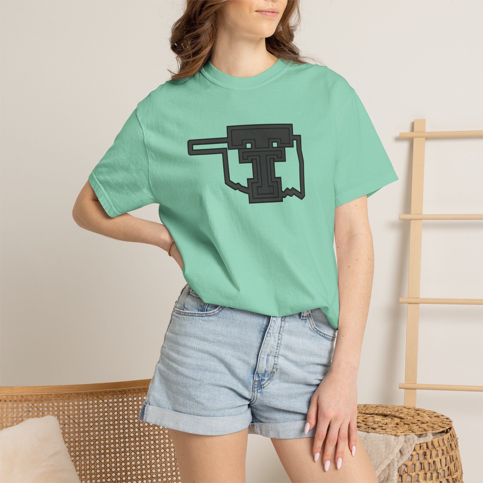 Tuttle Tiger T-Shirt — Retro State Outline Tee