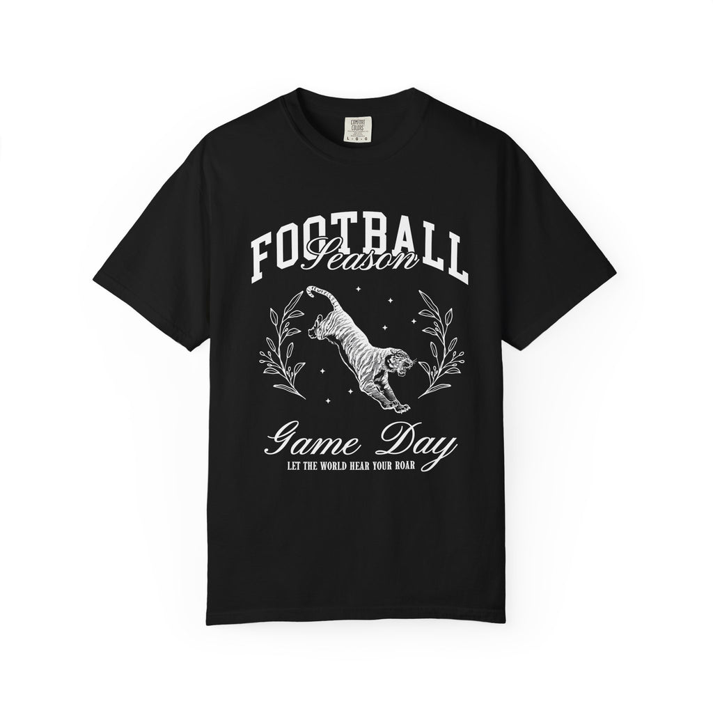 Football Season Game Day T-Shirt — Vintage Tiger Tailgate Tee