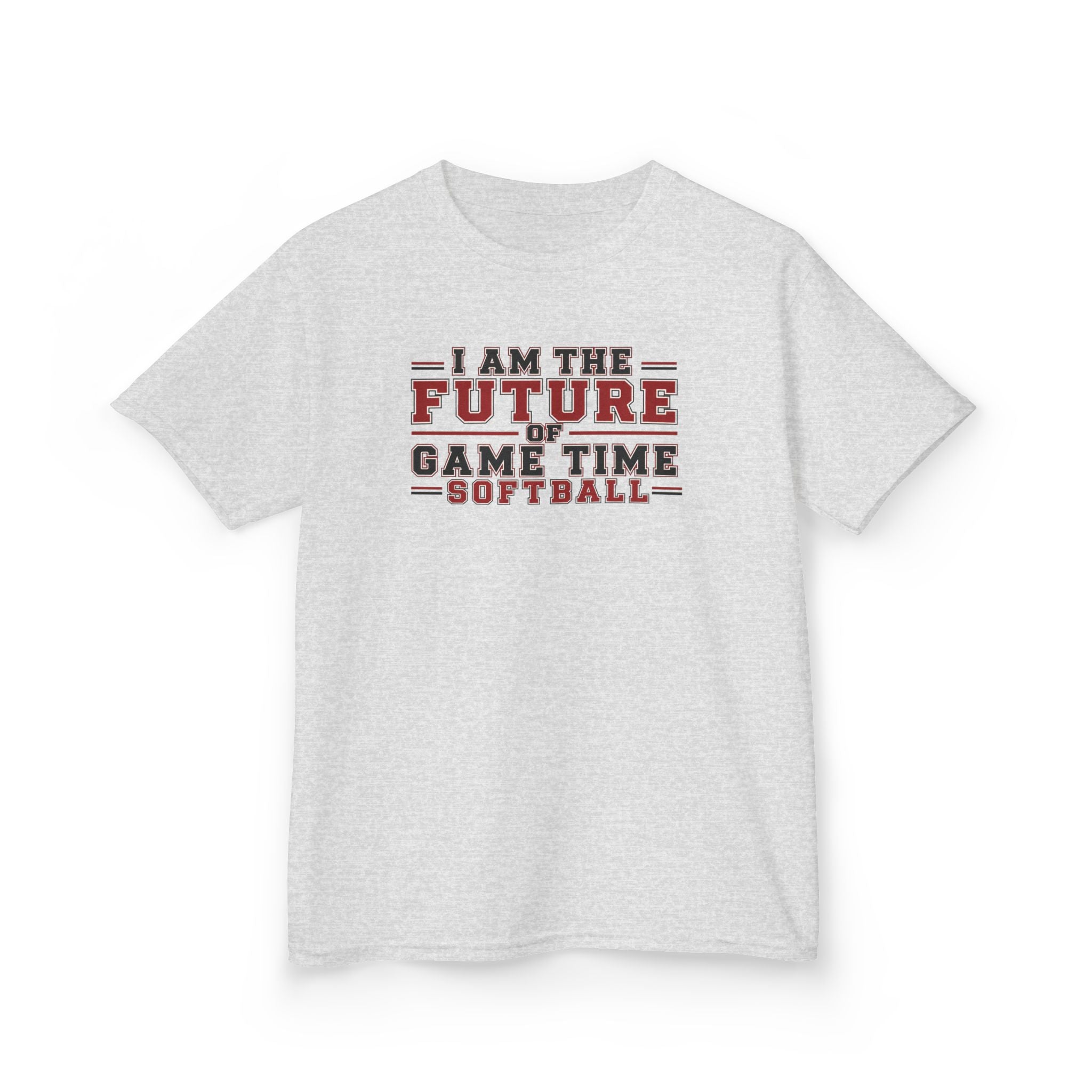 I Am the Future of Game Time Softball Kids Tee