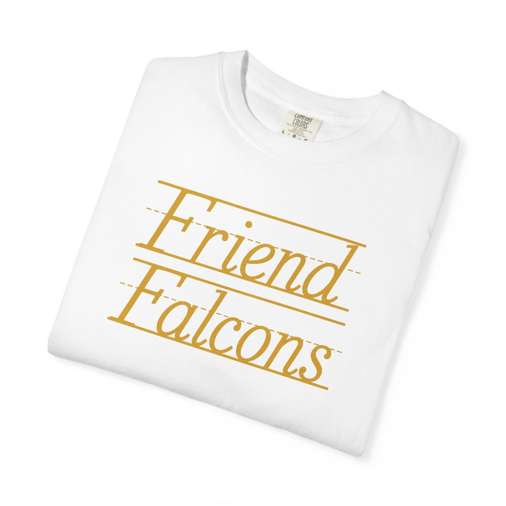 Friend Falcons T-Shirt — Vintage Script School Spirit Tee
