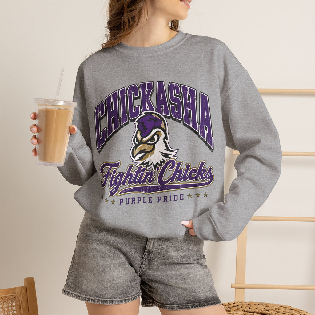 Chickasha Fightin' Chicks Crewneck Sweatshirt