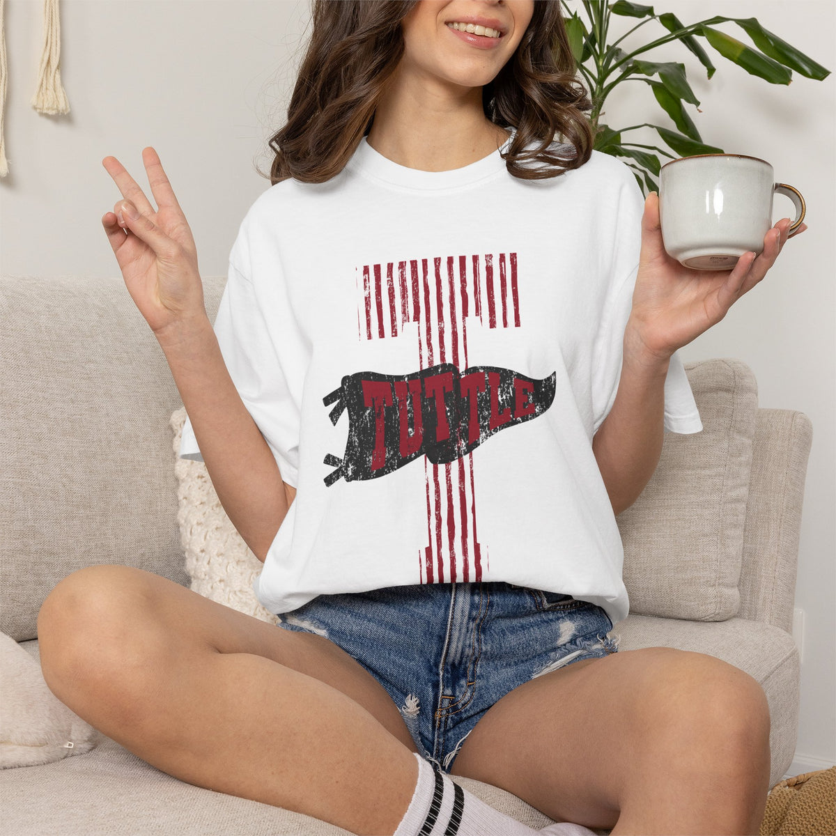 Tuttle Distressed CC Tee