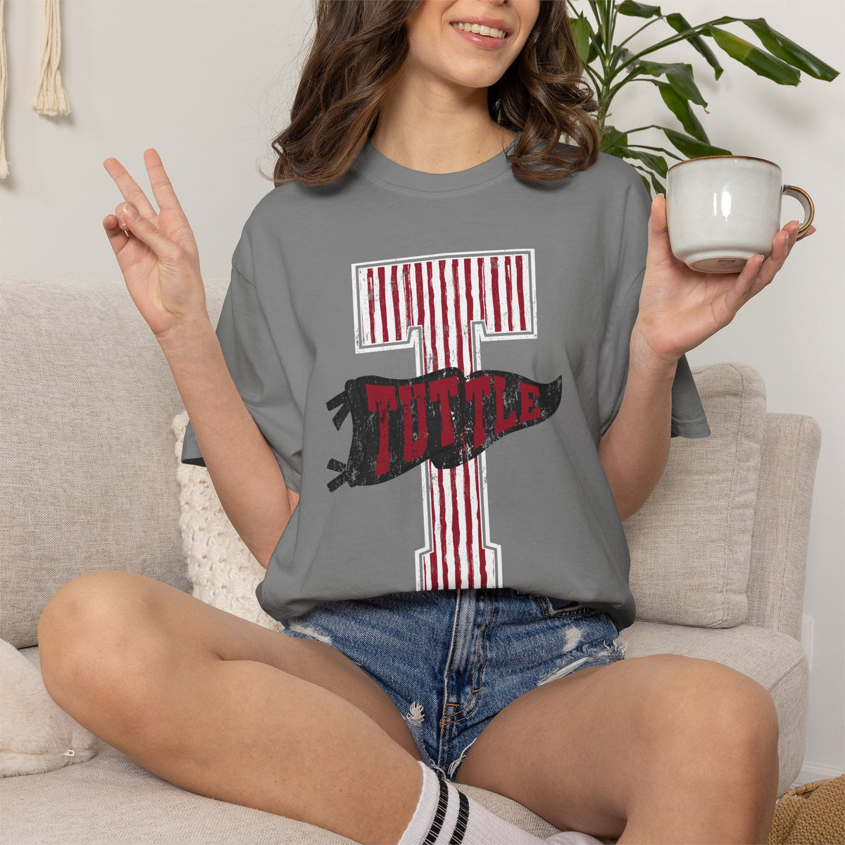 Tuttle Distressed CC Tee