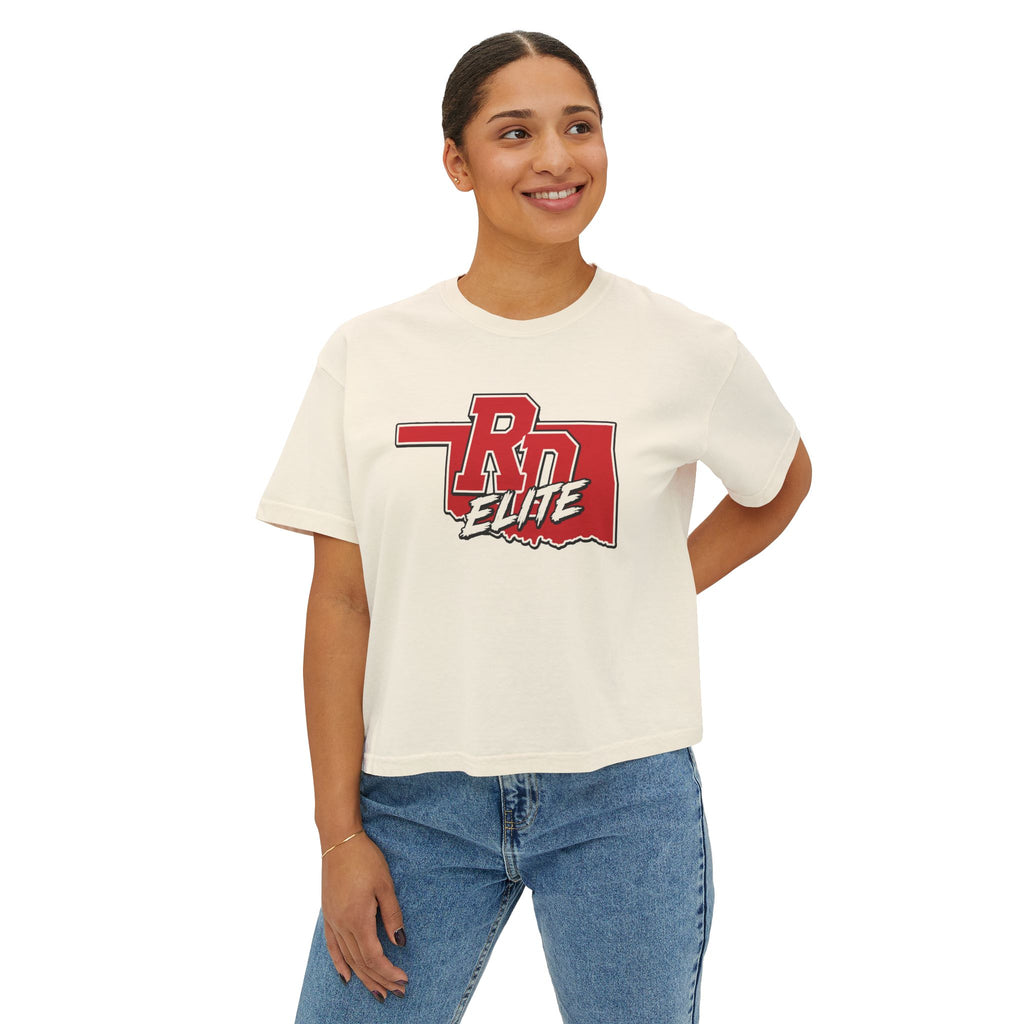 RD Elite Oklahoma Outline Women's Boxy Tee