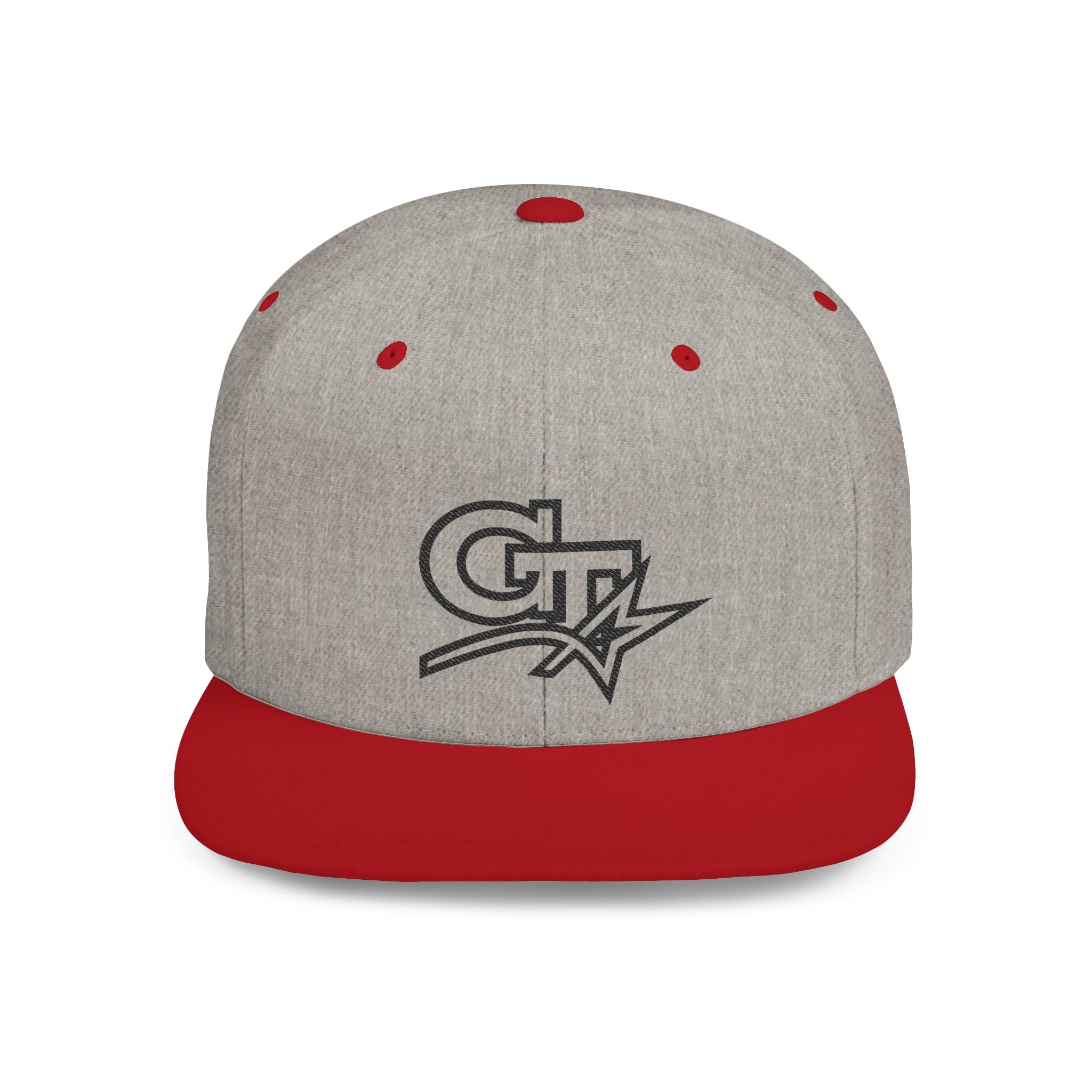 Flat Bill Snapback Hat — GT Futures Embroidered Logo