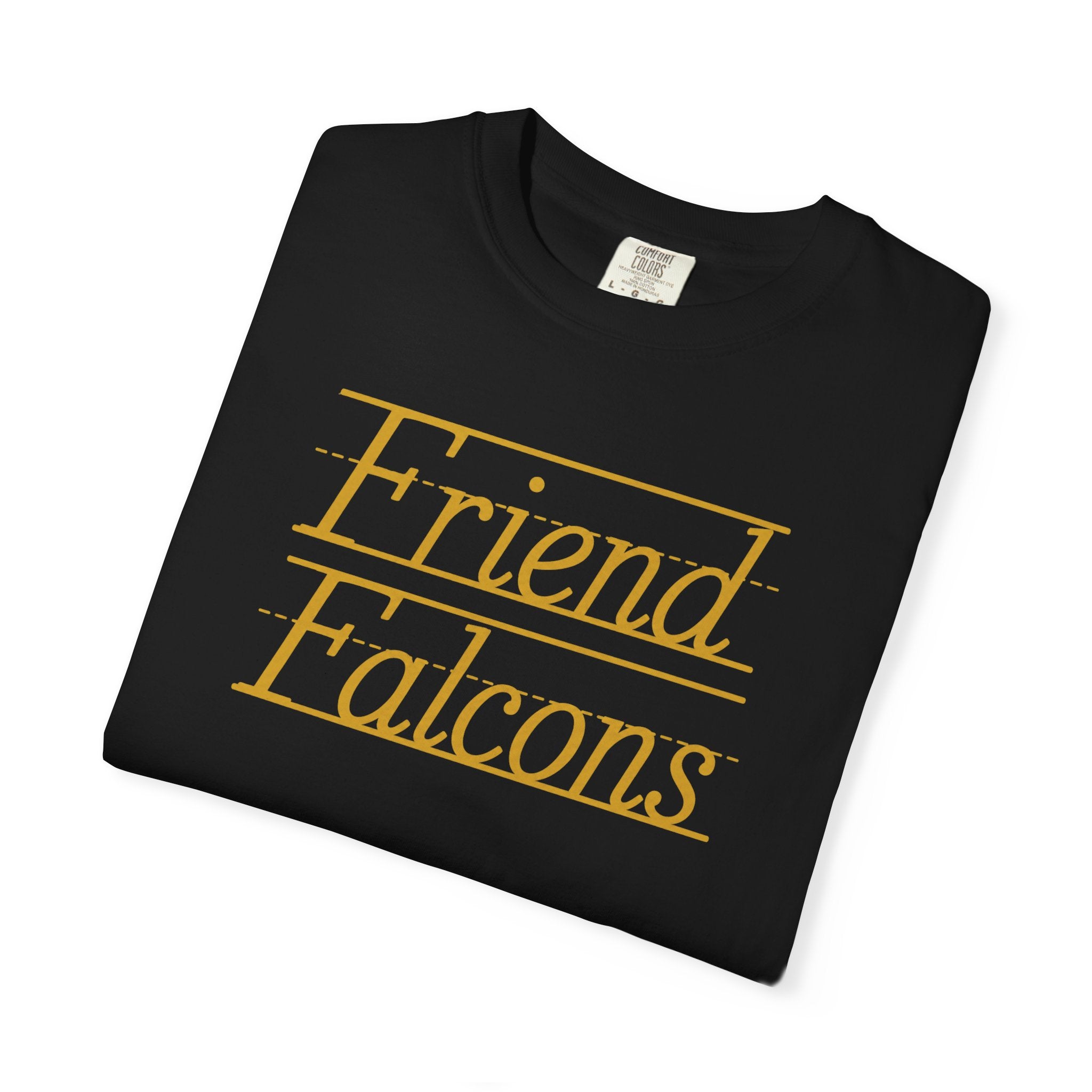 Friend Falcons T-Shirt — Vintage Script School Spirit Tee