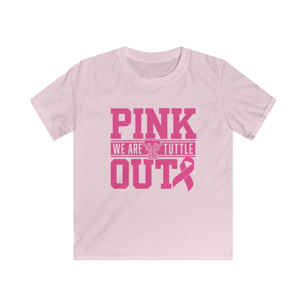 Pink Out Tuttle Tee — Youth Gildan