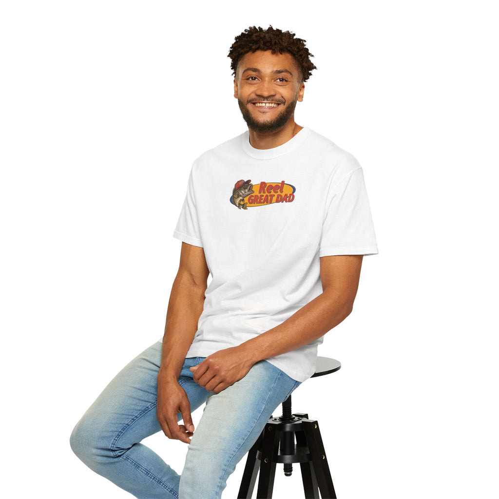 Reel Great Dad T‑Shirt — Fishing Dad Graphic Tee