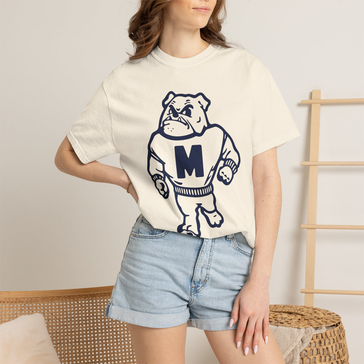 Minco Bulldog Mascot T-Shirt — Comfort Colors