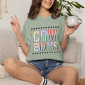 Cowboys Graphic T-Shirt — Vintage Western Stripe Design