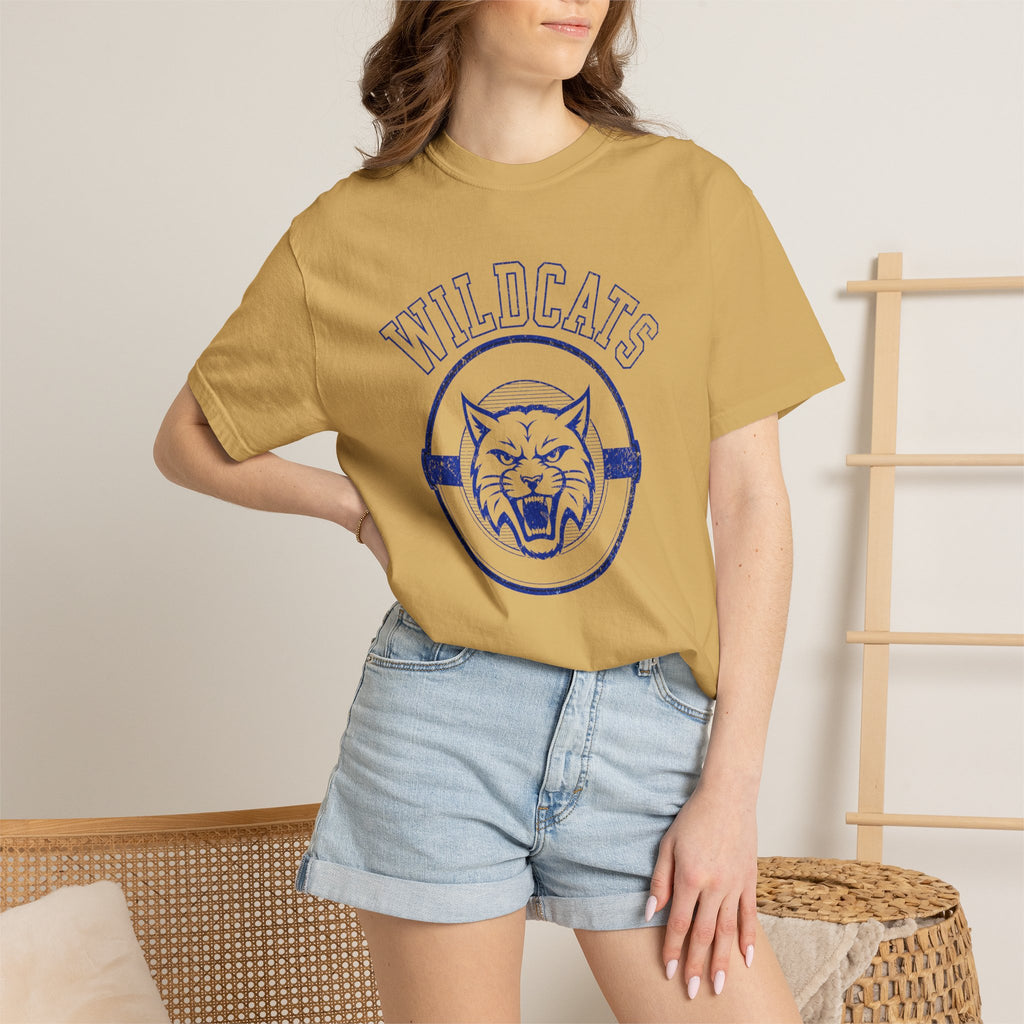 Wildcats Graphic T-Shirt - Vintage Mascot Tee