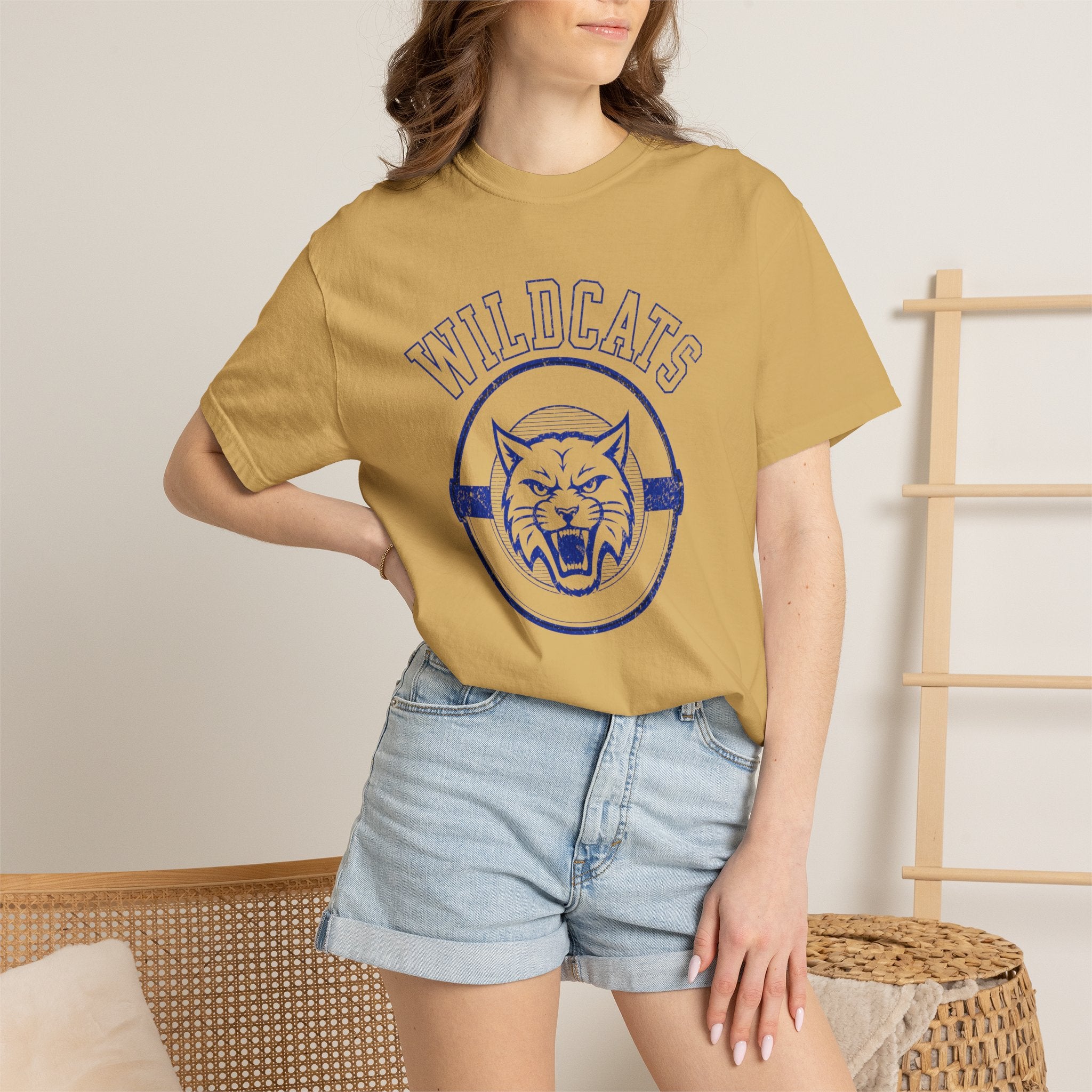 Wildcats Graphic T-Shirt - Vintage Mascot Tee