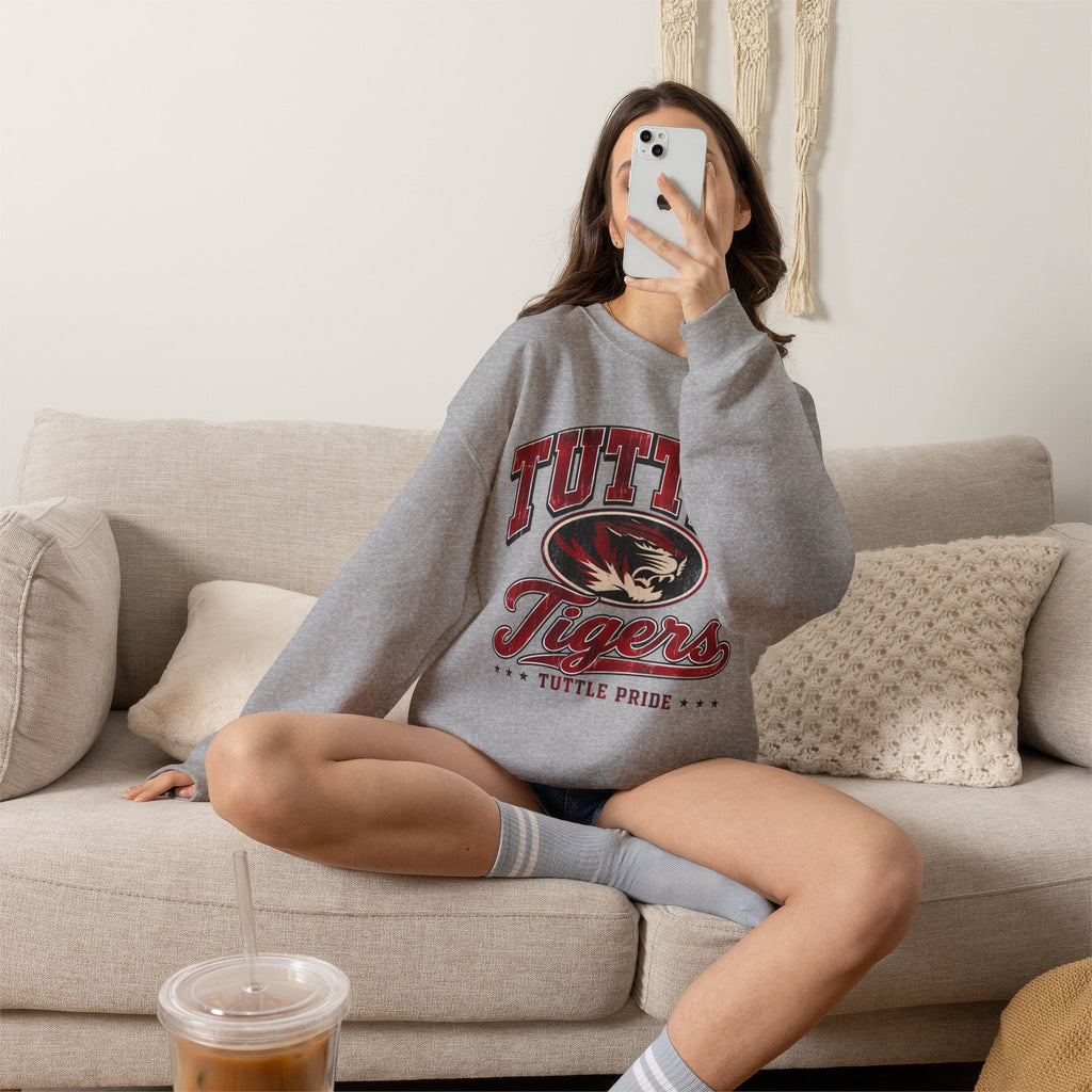 Tuttle Tigers Crewneck Sweatshirt