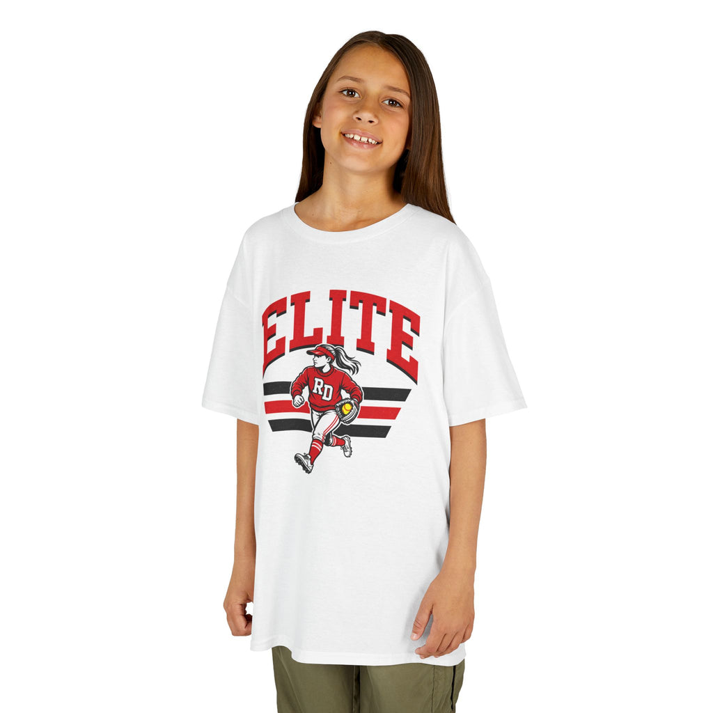 Kids 'Elite' Football Player Tee — Youth Sports Shirt