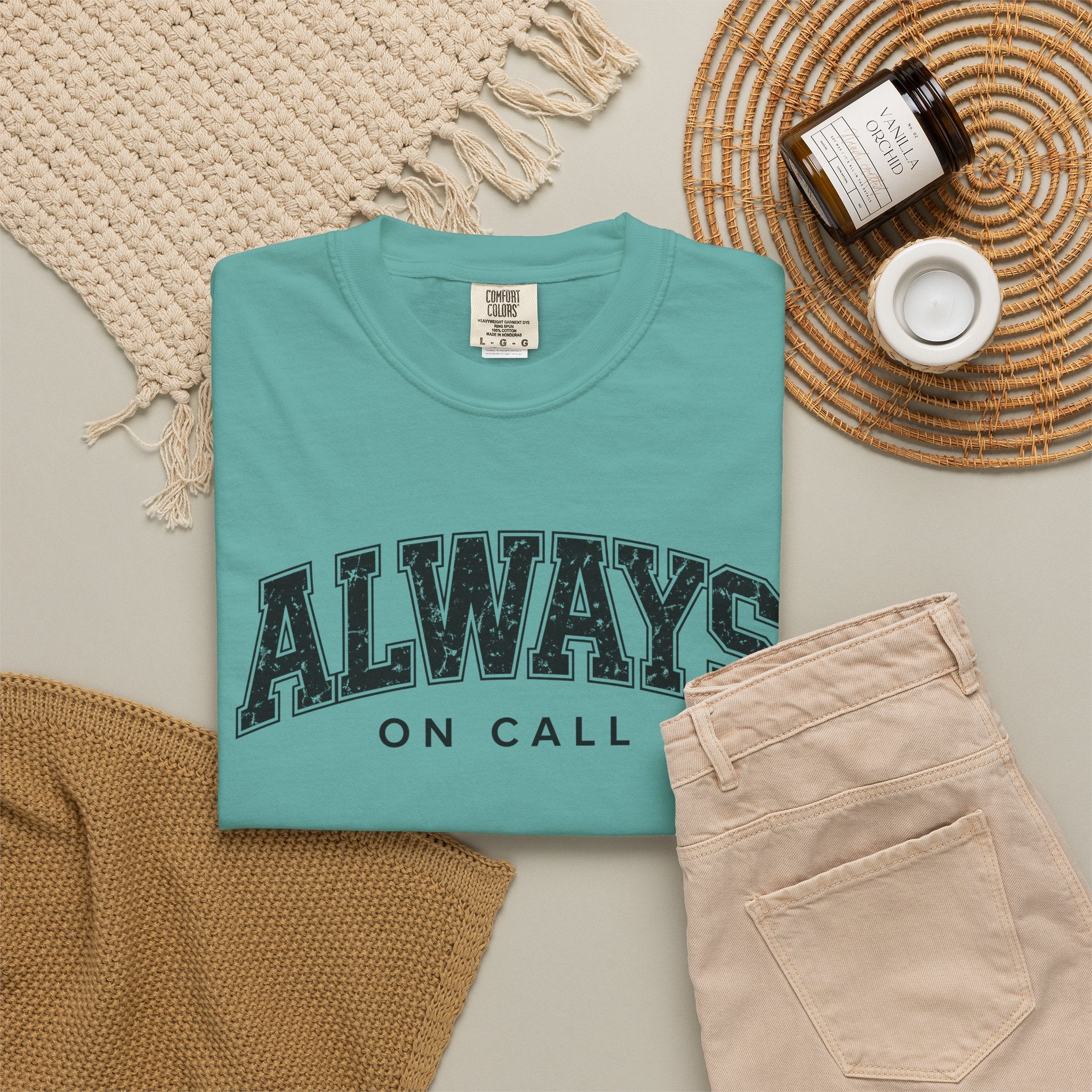 Always On Call T-Shirt — Vintage Athletic Graphic Tee