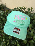Later Gator Mint Trucker Hat