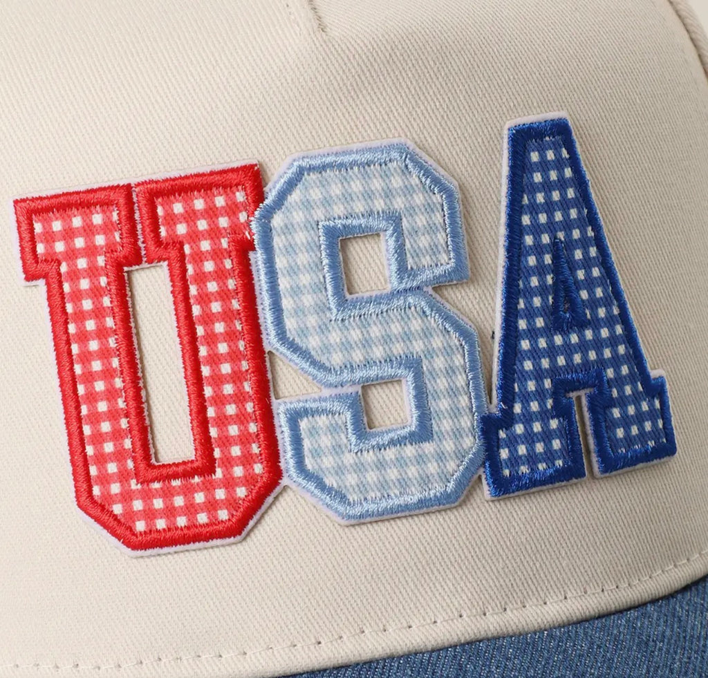 Vintage USA Patch Hat