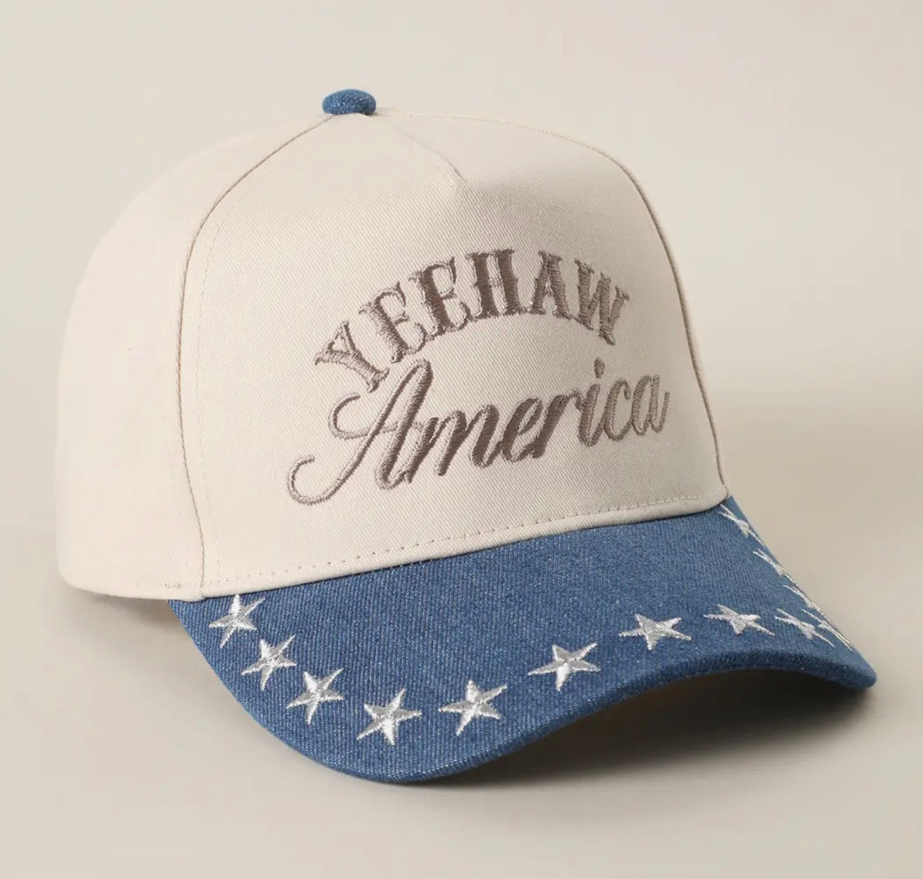Yeehaw America Embroidered Trucker Hat