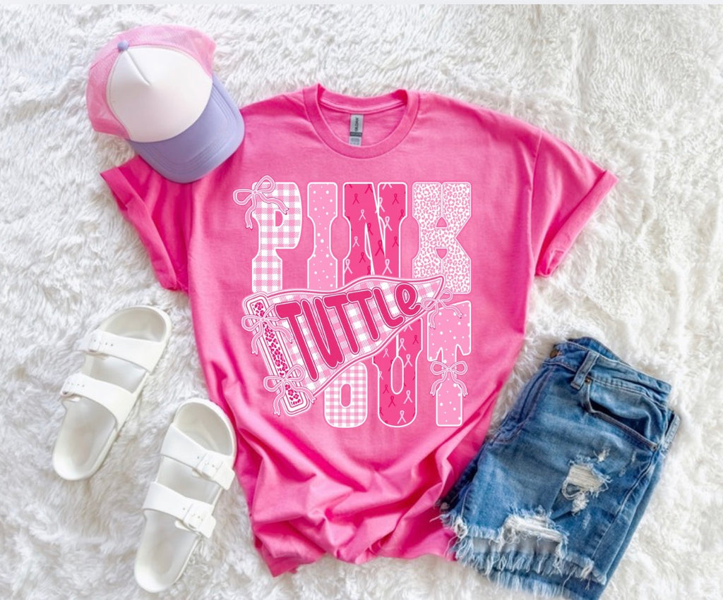 Tuttle Pink Out T-Shirt — Adult Gildan