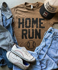 Home Run Baseball Graphic Tee