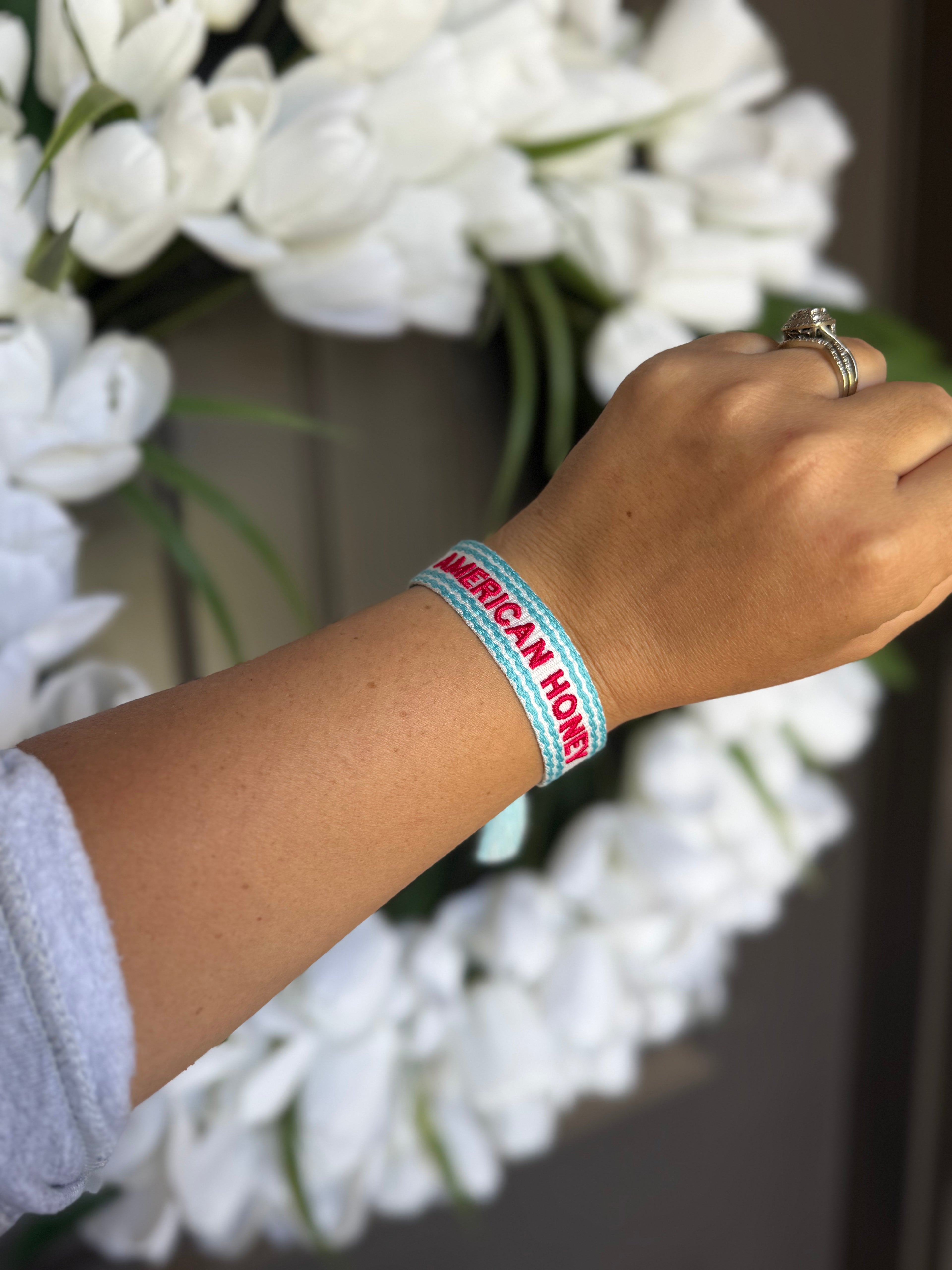 🇺🇸 American Honey Woven Bracelet 🇺🇸