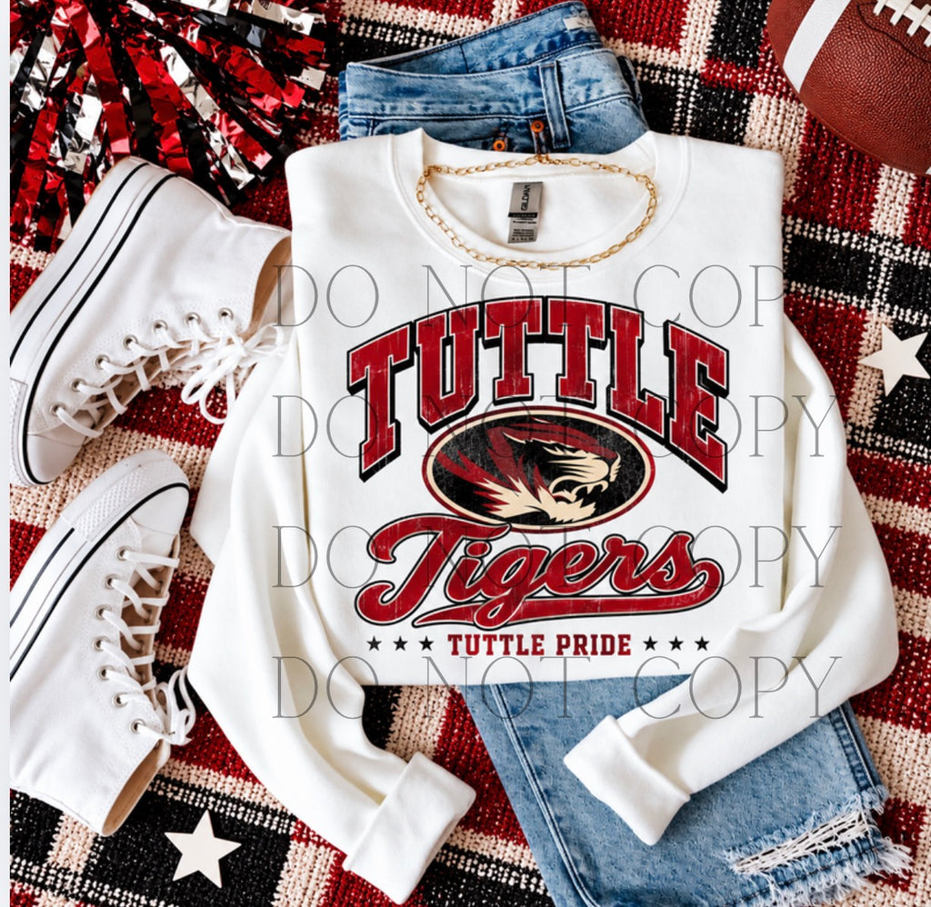 Tuttle Tigers Crewneck Sweatshirt