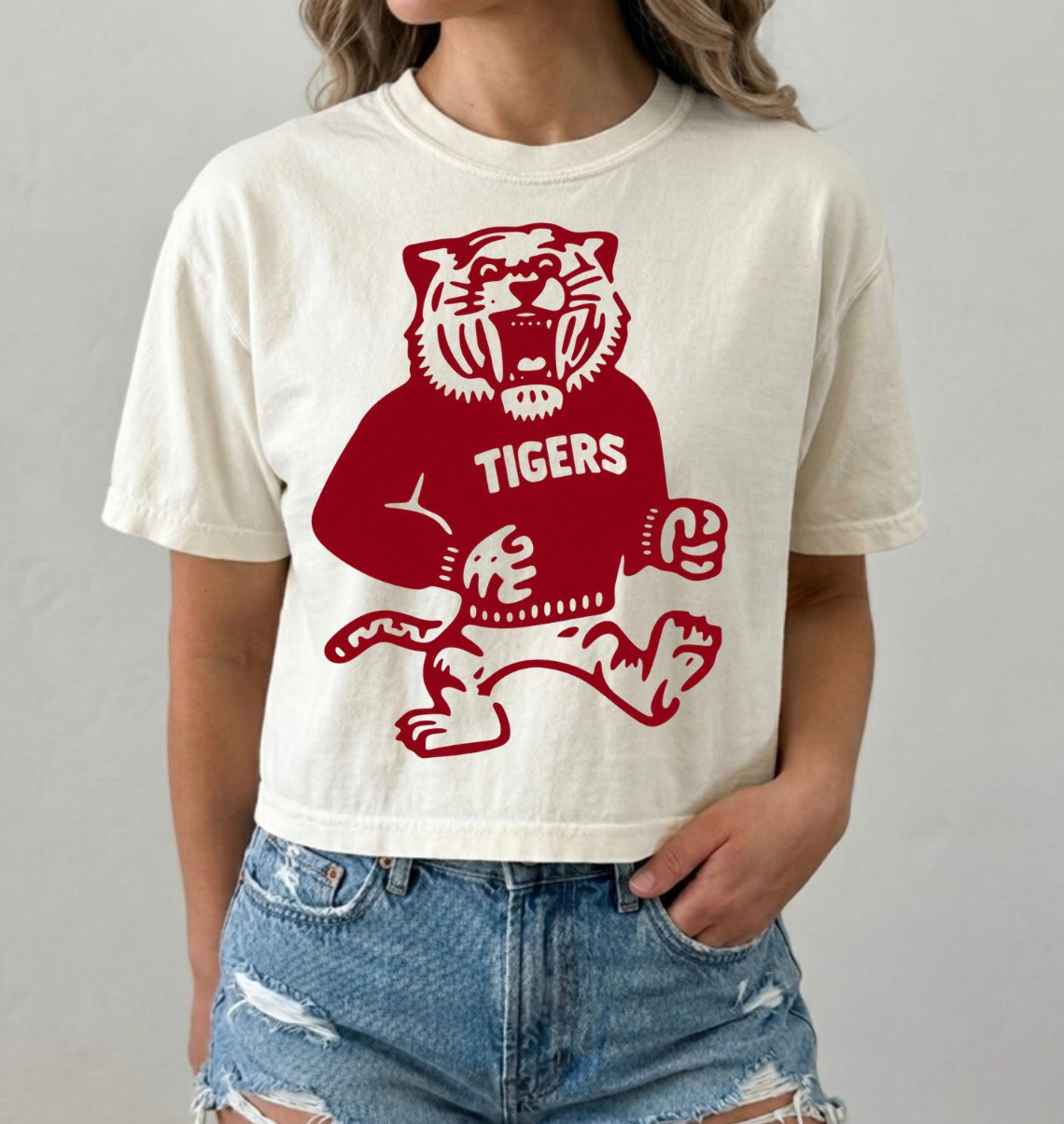 Vintage Tigers Boxy Tee