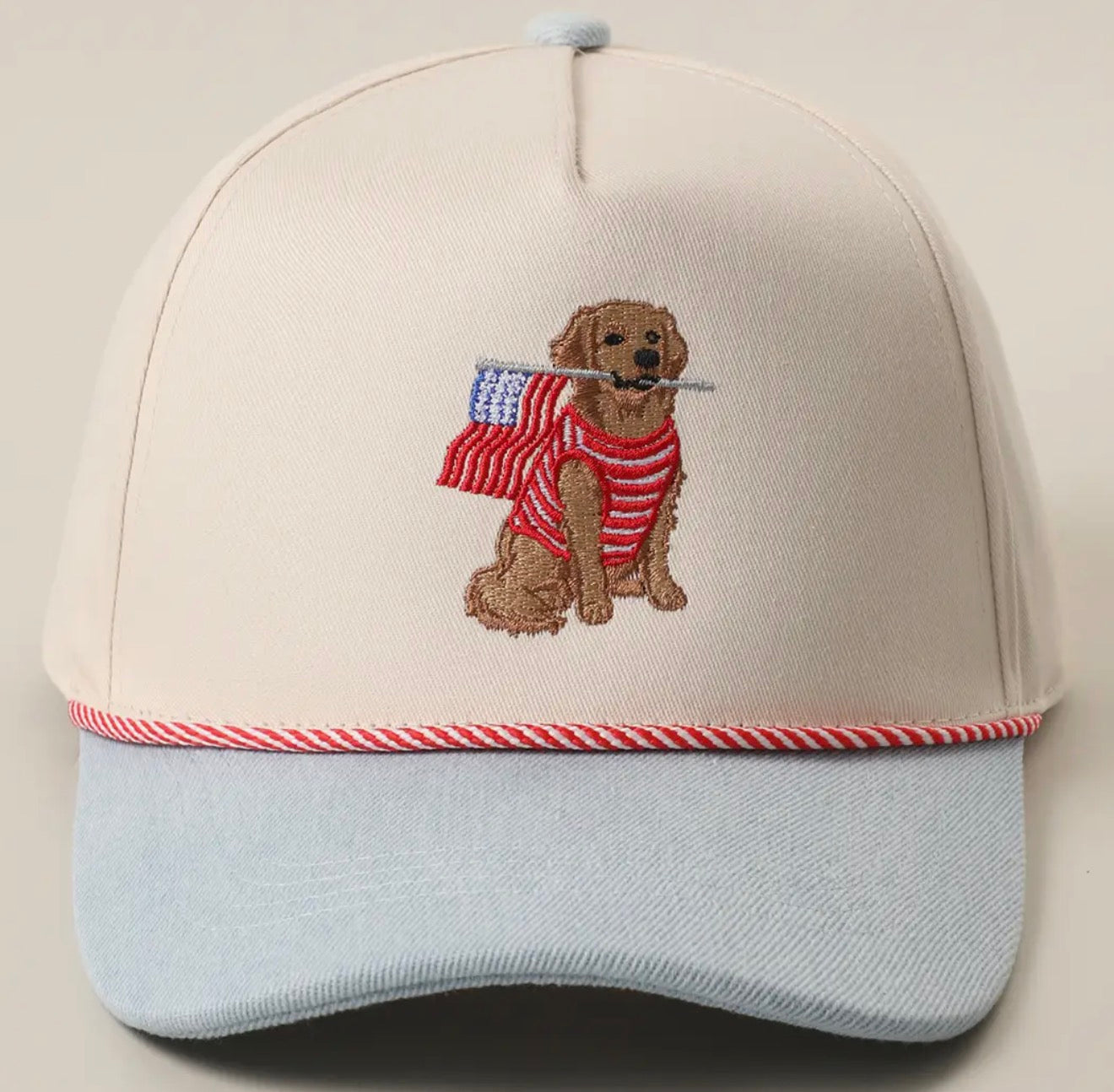 Golden Retriever Embroidered Hat