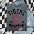 Tigers Baseball T-Shirt – Vintage Glove Graphic (Est. 1907)