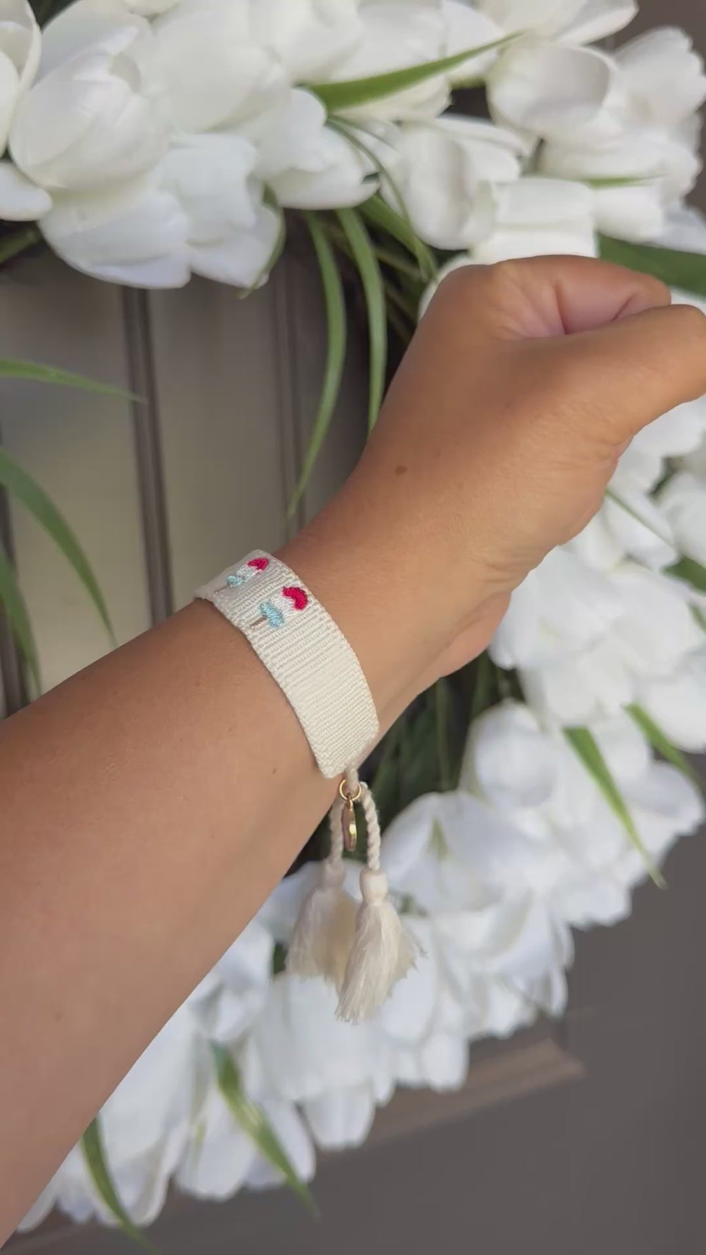 Red, White & Blue Popsicle Bracelet